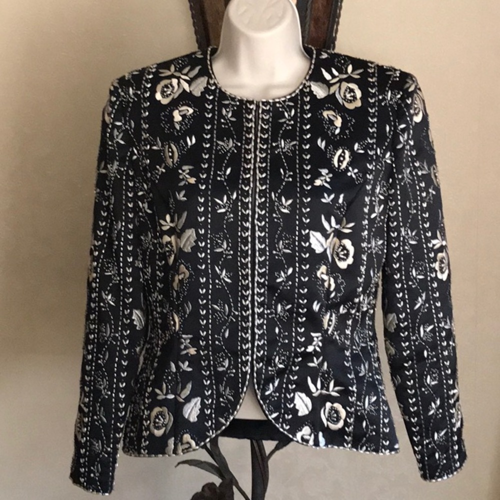 Absolutely Gorgeous Beaded & Embroidered Jacket